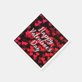 Serviette En Papier Tous mes coeurs (Coin)