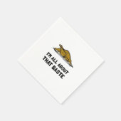 Serviette En Papier Tout À Propos De Ce Baste (Coin)