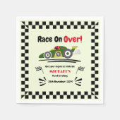 Serviette En Papier Tout âge Anniversaire Prêt Ensemble Devenez écolo (Devant)