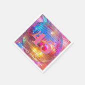 Serviette En Papier Tout âge Parties scintillant rose Personnalisé Dis (Coin)