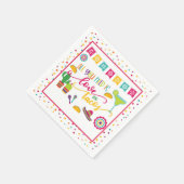 Serviette En Papier Tout ce dont vous avez besoin est Amour et Tacos N (Coin)