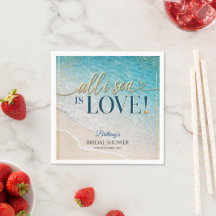 Tout ce que je vois est Love Beach Bridal Shower