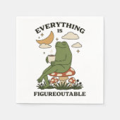 Serviette En Papier Tout est Figurable (Devant)