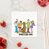 Serviette En Papier Toute la bande 12 Mystery Inc (En situation)