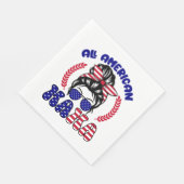 Serviette En Papier Toute la maman américaine (Coin)