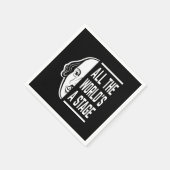 Serviette En Papier Toute la scène mondiale Thespian Shakespeare Citat (Coin)