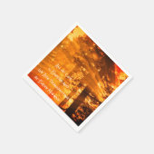 Serviette En Papier Toute la vie est une citation inspirée de l'énergi (Coin)