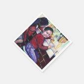 Serviette En Papier Toutes les bonnes filles reçoivent de la crème gla (Coin)