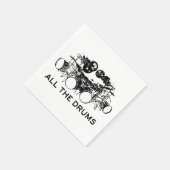 Serviette En Papier Toutes les serviettes de tambours (Coin)