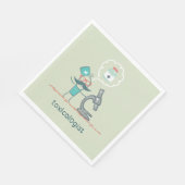 Serviette En Papier Toxicologue (Coin)