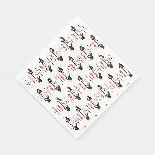Serviette En Papier Toy Police Car Custom (Coin)