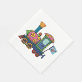 Serviette En Papier Toy Train Papier serviettes (Coin)