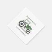Serviette En Papier Tracteur agricole (Coin)