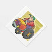 Serviette En Papier Tracteur routier agricole (Coin)