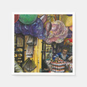 Serviette En Papier Traditions du commerce ancien, Jérusalem (Devant)