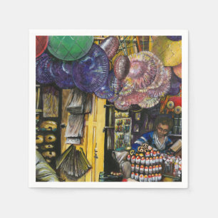 Serviette En Papier Traditions du commerce ancien, Jérusalem