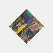 Serviette En Papier Traditions du commerce ancien, Jérusalem (Coin)