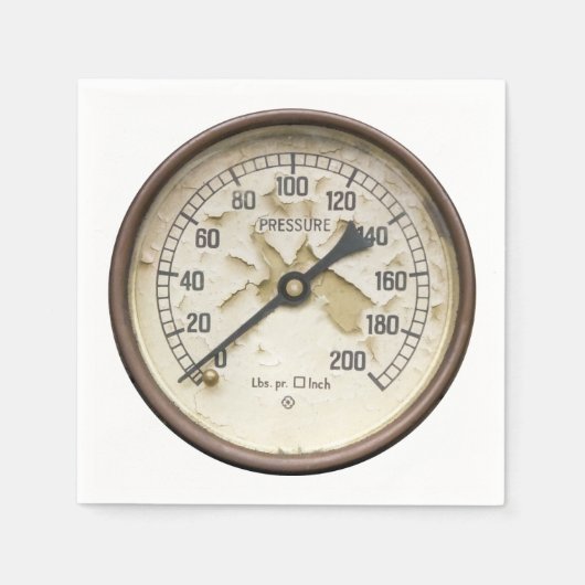 SERVIETTE EN PAPIER TRAIN À VAPEUR (Devant)