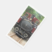 SERVIETTE EN PAPIER TRAIN À VAPEUR (Coin)