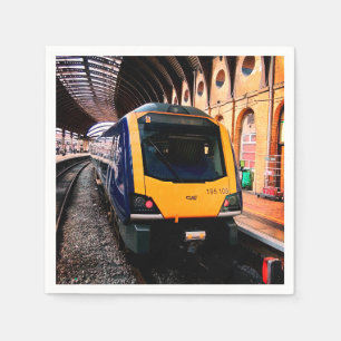 Serviette En Papier Train bleu, à la gare York
