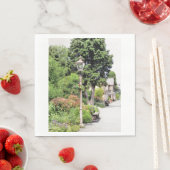 SERVIETTE EN PAPIER TRAIN STATIONS (En situation)