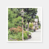 SERVIETTE EN PAPIER TRAIN STATIONS (Devant)