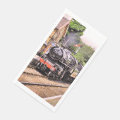 SERVIETTE EN PAPIER TRAINS À VAPEUR (Coin)