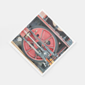 SERVIETTE EN PAPIER TRAINS À VAPEUR (Coin)