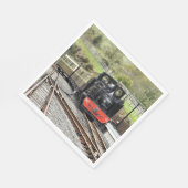 SERVIETTE EN PAPIER TRAINS À VAPEUR (Coin)