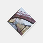 SERVIETTE EN PAPIER TRAINS À VAPEUR (Coin)