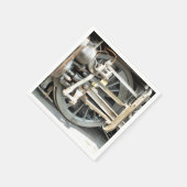 SERVIETTE EN PAPIER TRAINS À VAPEUR (Coin)