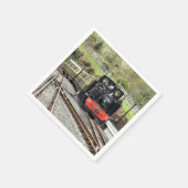 SERVIETTE EN PAPIER TRAINS À VAPEUR (Coin)