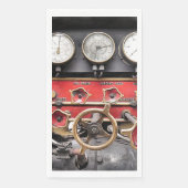 SERVIETTE EN PAPIER TRAINS À VAPEUR (Devant)