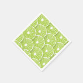 Serviette En Papier Tranches de chaux (Coin)