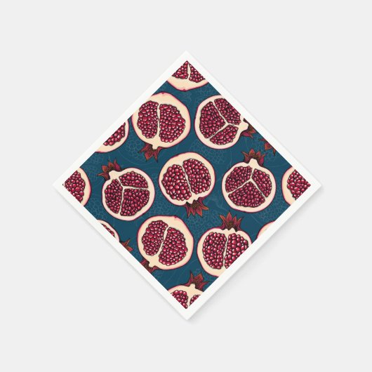 Serviette En Papier Tranches de grenade (Coin)