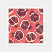 Serviette En Papier Tranches de grenade 2 (Devant)