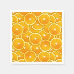 Serviette En Papier Tranches orange