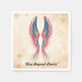 Serviette En Papier "Transcendent Faith Rise" (Devant)