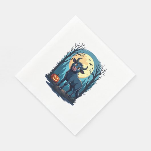 Serviette En Papier Transformation du loup-garou de vache (Coin)