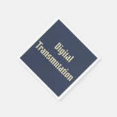 Serviette En Papier Transmutation numérique (Coin)