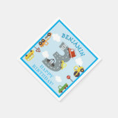 Serviette En Papier Transport 3e anniversaire de fête Napkins (Coin)