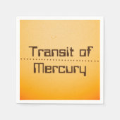 Serviette En Papier Transport au mercure du Soleil (Devant)