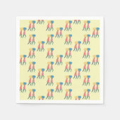 Serviette En Papier Transport D'Un Motif De Pilules (Devant)