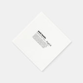 Serviette En Papier Travail Bestie Classic Chill (Coin)