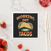 Serviette En Papier Travailler pour Tacos (En situation)
