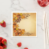 Serviette En Papier Treasures de récolte d'or : Récolte de germes (En situation)