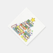 Serviette En Papier Tree Ier de Bookish (Coin)