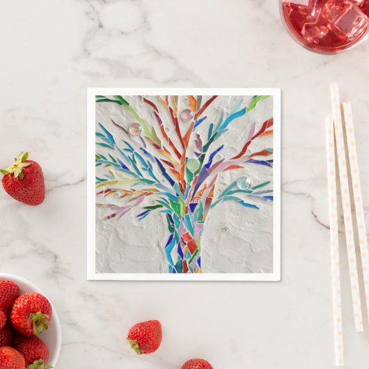 Serviette En Papier Tree of Life (En situation)