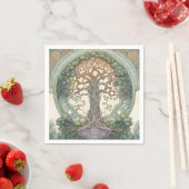 Serviette En Papier Tree of Life (En situation)