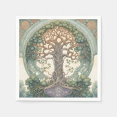 Serviette En Papier Tree of Life (Devant)